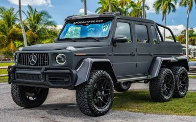 Mercedes G-Class 6x6 – wyjątkowe osiągi i ekskluzywność pojazdu