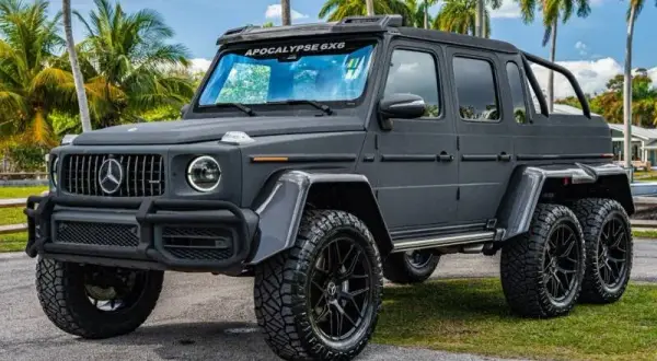 Mercedes G-Class 6x6 – wyjątkowe osiągi i ekskluzywność pojazdu